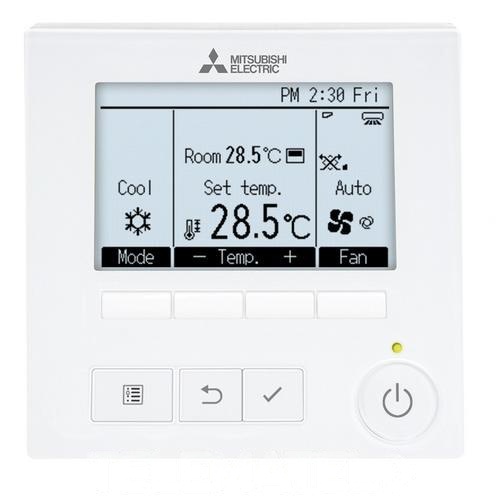 CONTROL REMOTO DELUXE CON PROGRAMADOR SEMANAL PAR-41MAA - MITSUBISHI ELECTRIC