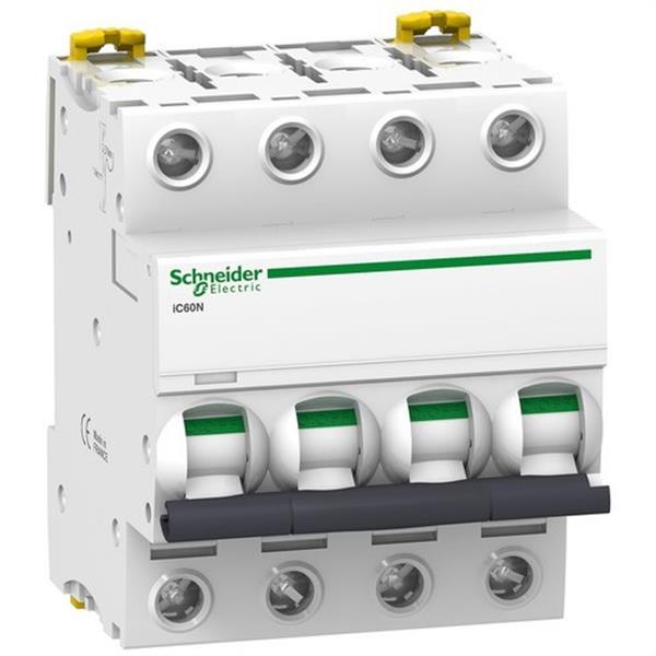 INTERRUPTOR AUTOMATICO MAGNETOTERMICO IC60H 4P 16A CURVA-C, SCHNEIDER ELECTRIC