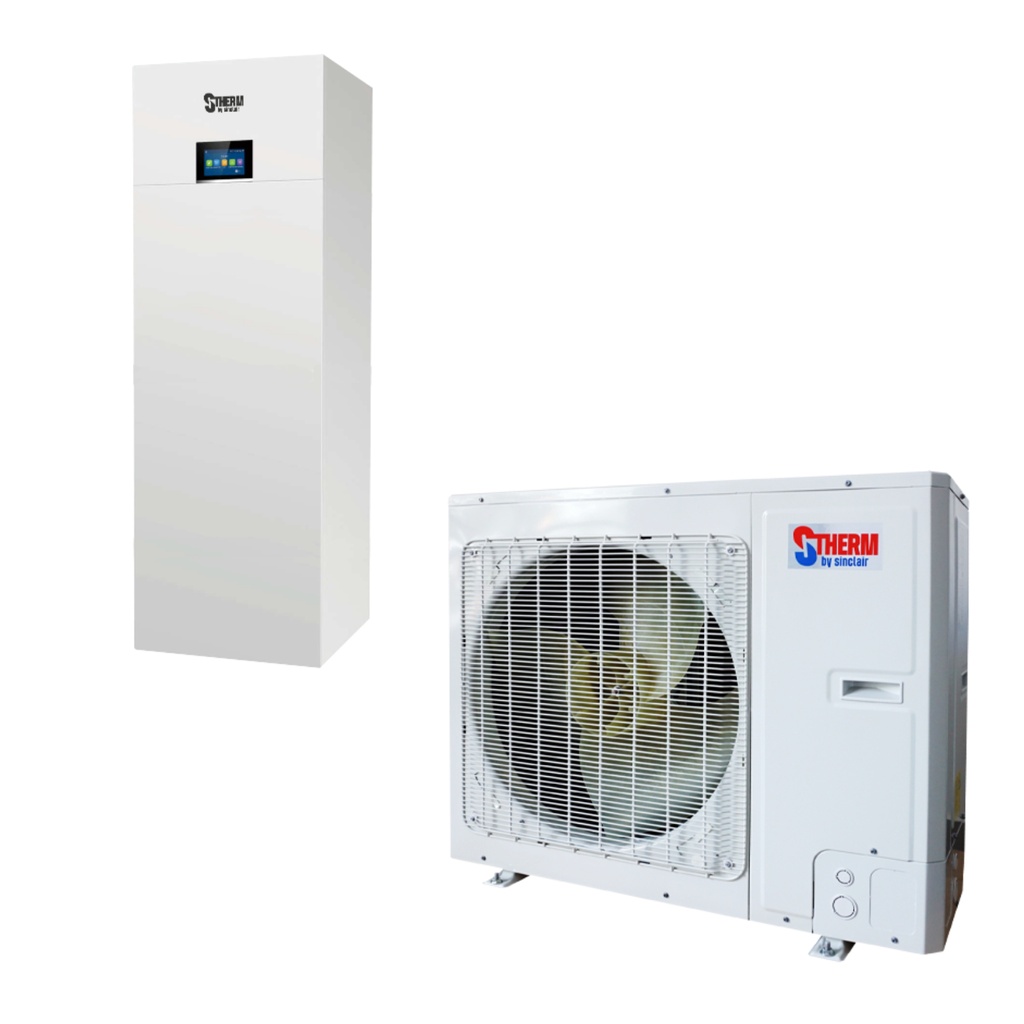 CONJUNTO AEROTERMIA ALL IN ONE S-THERM ONTARIO SPLIT 14KW (GSH-140TRB2 + GSH-140ERB) - SINCLAIR