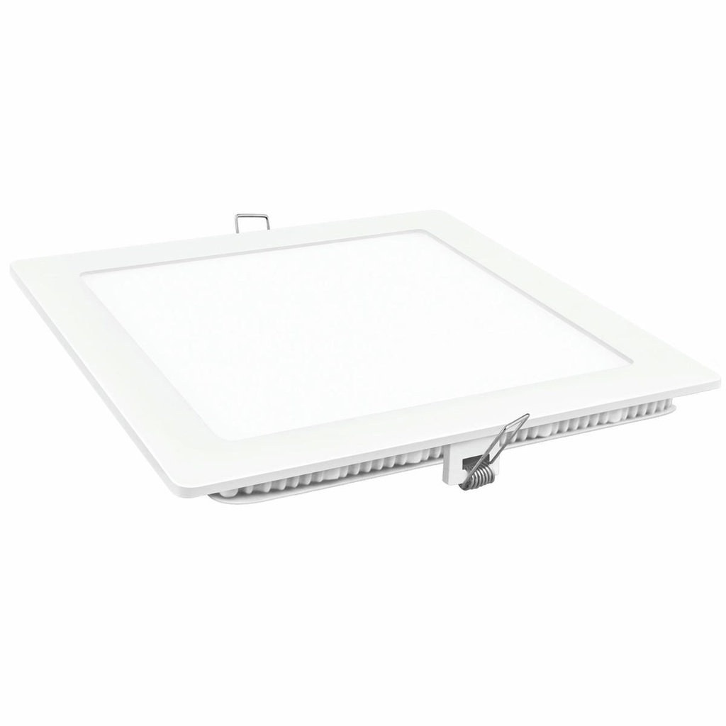 DOWNLIGHT LED CUADRADO BLANCO 12W CALIDA/NEUTRA/FRIA, MATEL